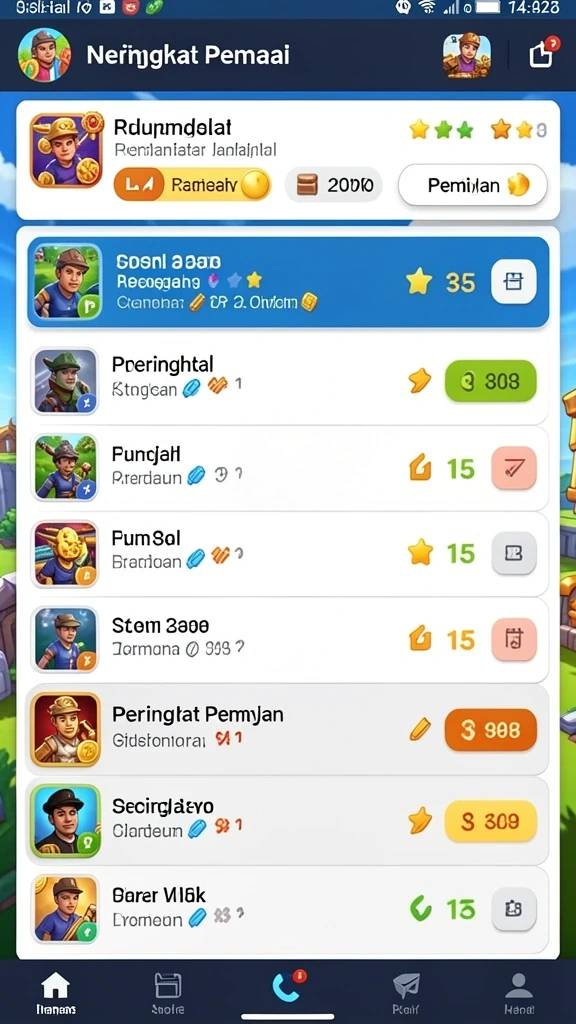 main88 - Tampilan antarmuka aplikasi yang menarik dan user-friendly.