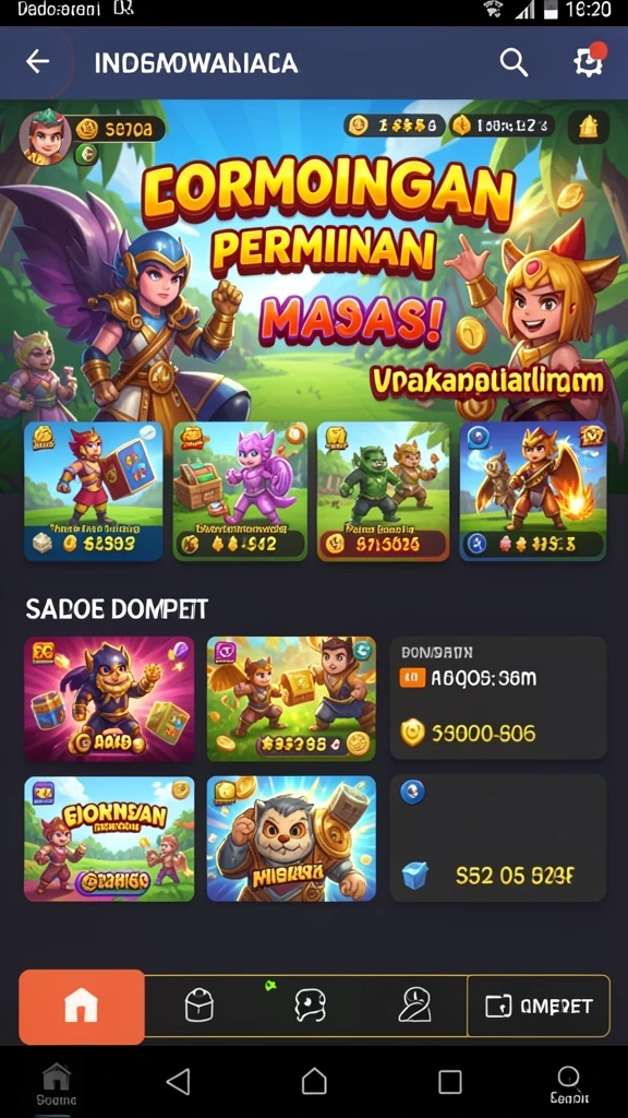 marvrl77 - Screenshot menampilkan karakter utama dalam aksi seru.